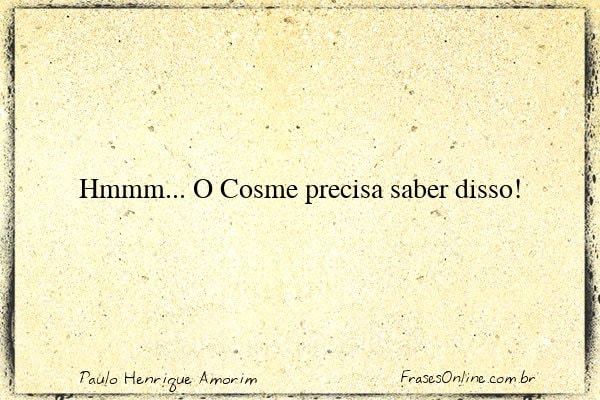 Frase de Paulo Henrique Amorim