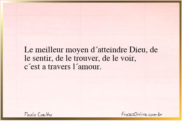 Frase de Paulo Coelho