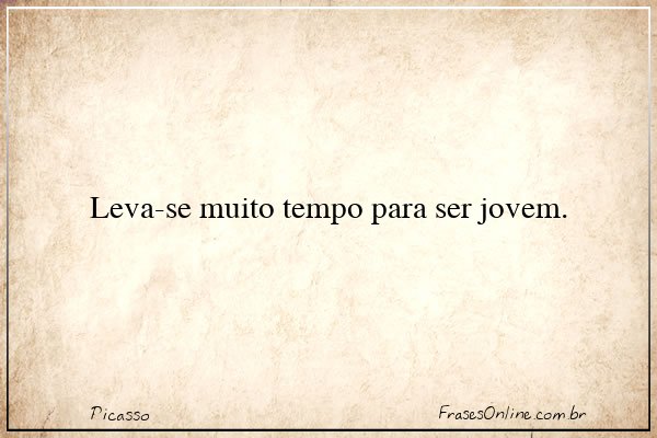 Frase de Picasso