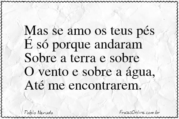Frase de Pablo Neruda