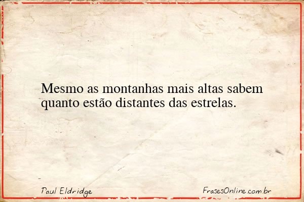 Frase de Paul Eldridge