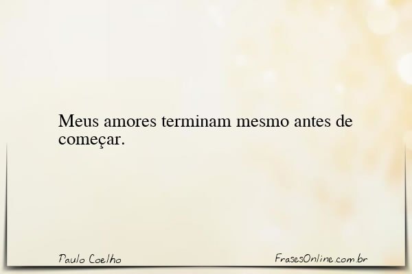 Frase de Paulo Coelho