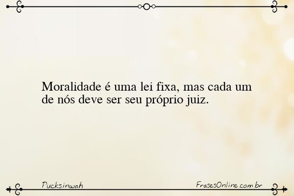 Frase de Pucksinwah