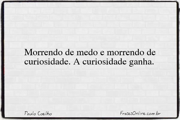Frase de Paulo Coelho