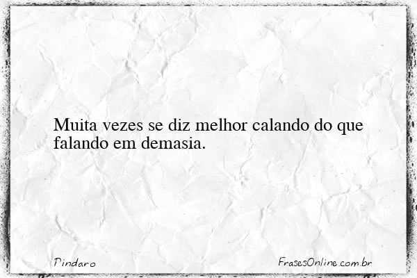 Frase de Pindaro