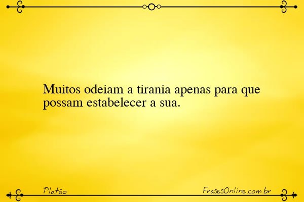 Frase de Platão
