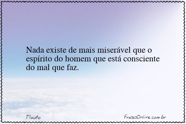 Frase de Plauto