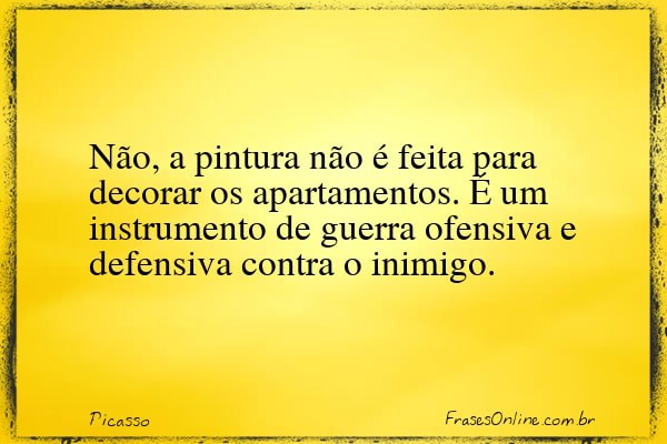 Frase de Picasso