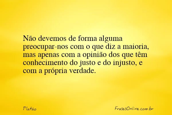 Frase de Platão