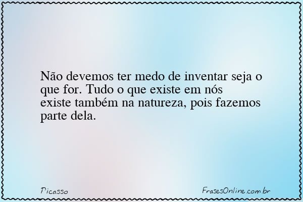 Frase de Picasso