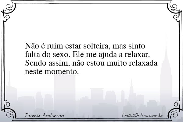 Frase de Pamela Anderson