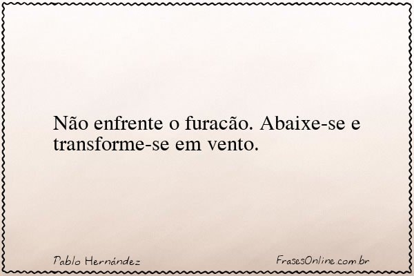 Frase de Pablo Hernández