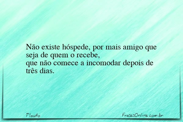 Frase de Plauto