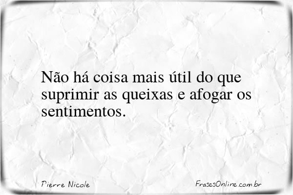 Frase de Pierre Nicole