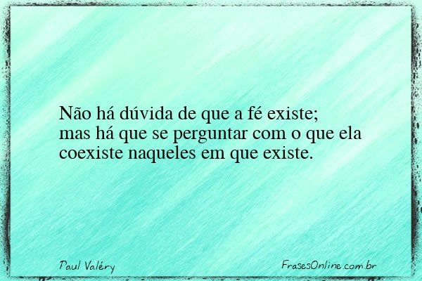 Frase de Paul Valéry