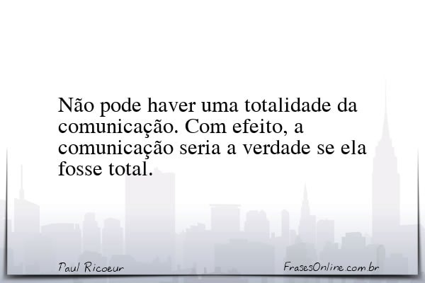 Frase de Paul Ricoeur