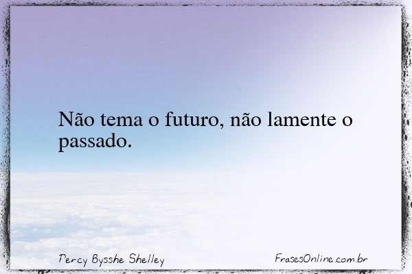Frase de Percy Bysshe Shelley