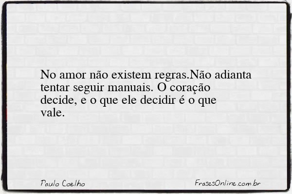 Frase de Paulo Coelho