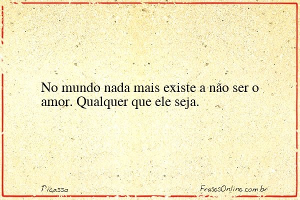 Frase de Picasso