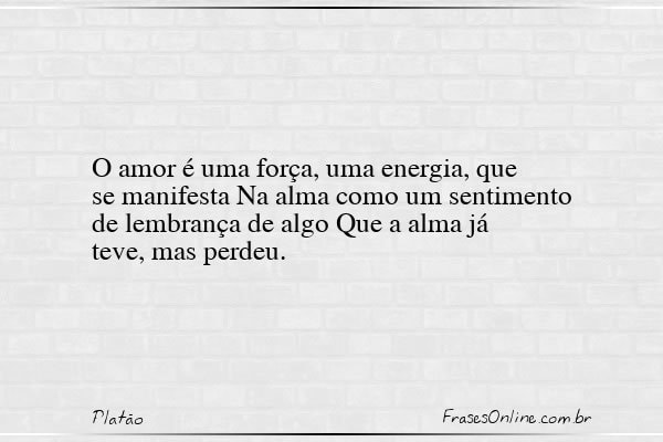 Frase de Platão