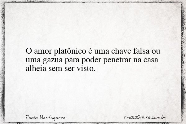 Frase de Paolo Mantegazza