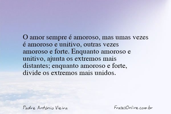 Frase de Padre Antônio Vieira