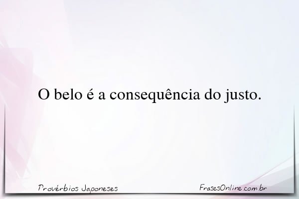 Frase de Provérbios Japoneses