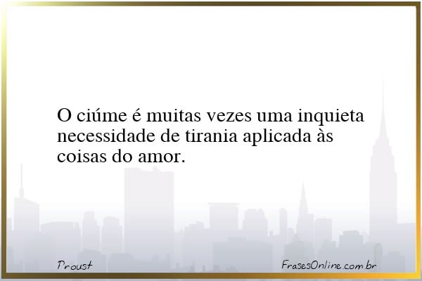 Frase de Proust