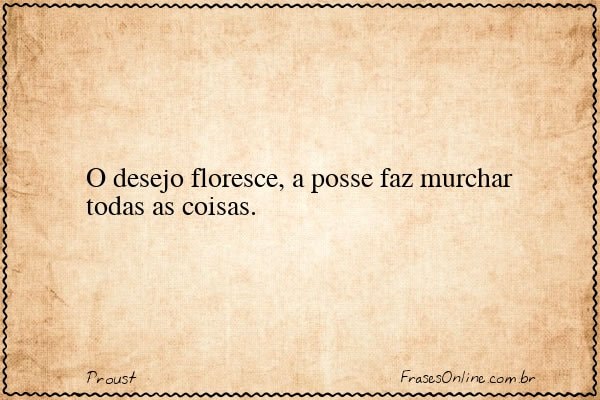Frase de Proust