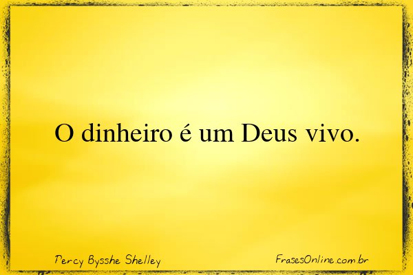 Frase de Percy Bysshe Shelley