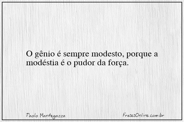 Frase de Paolo Mantegazza