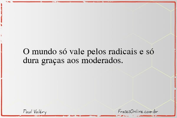 Frase de Paul Valéry
