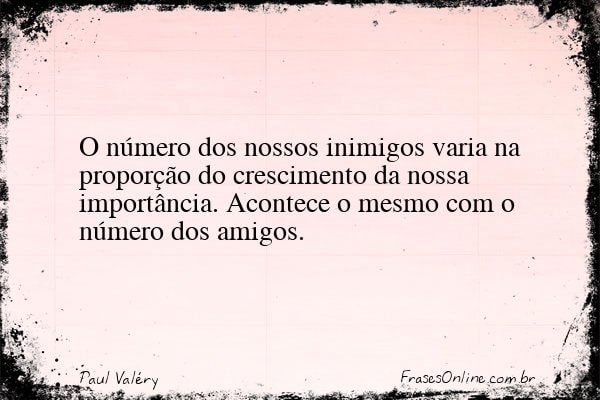Frase de Paul Valéry