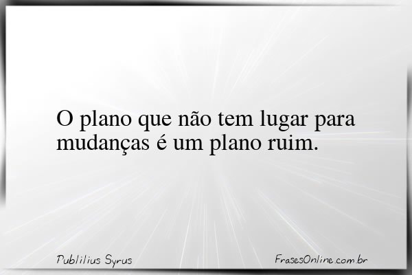 Frase de Publilius Syrus