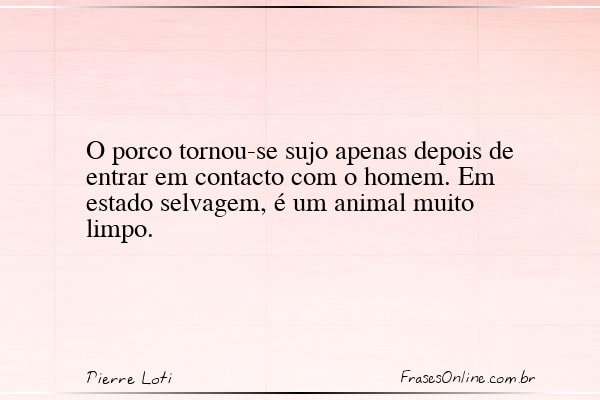 Frase de Pierre Loti