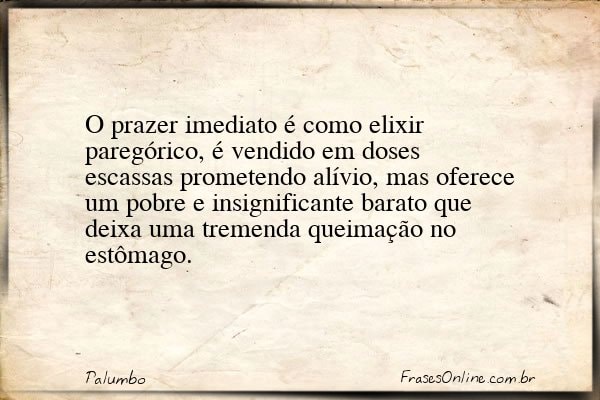 Frase de Palumbo