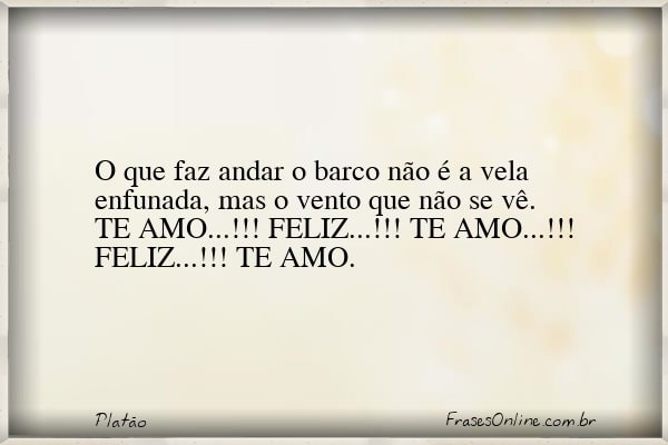 Frase de Platão
