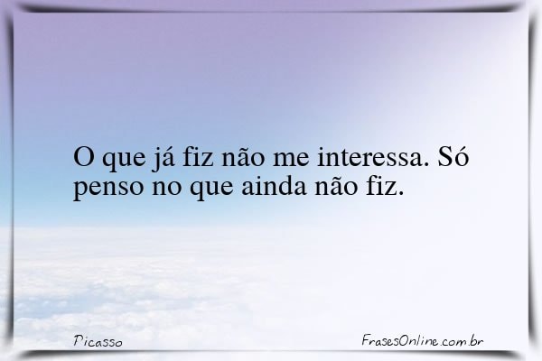 Frase de Picasso