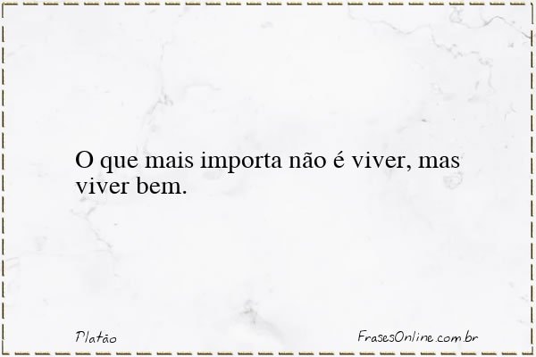 Frase de Platão