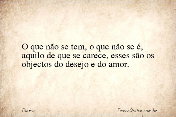 Frase de Platão