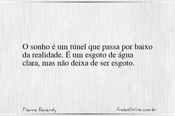 Frase de Pierre Reverdy