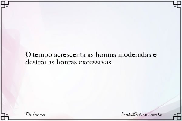 Frase de Plutarco