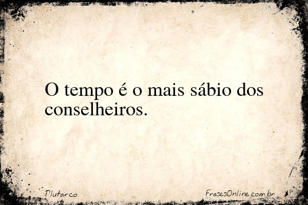Frase de Plutarco