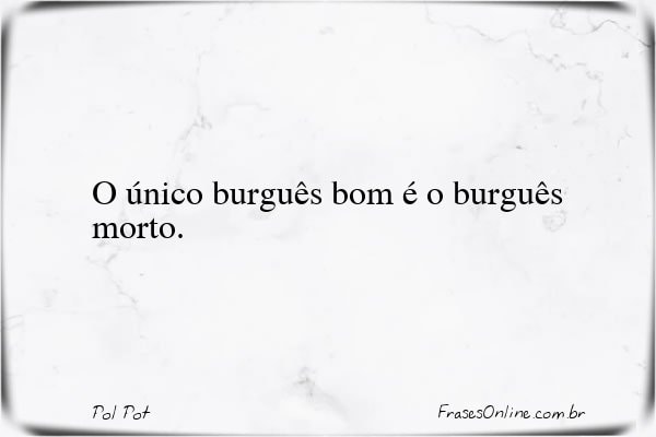 Frase de Pol Pot