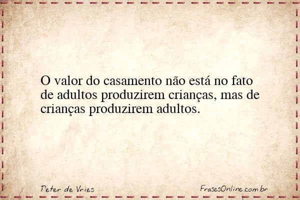 Frase de Peter de Vries