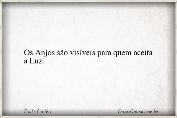 Frase de Paulo Coelho