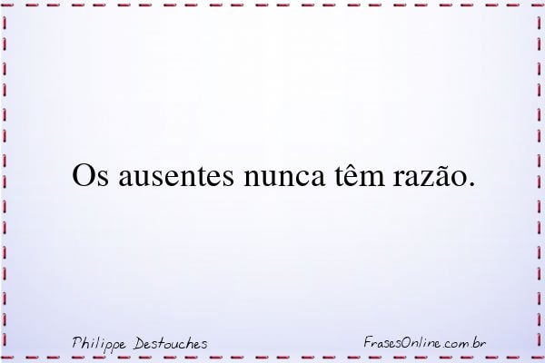 Frase de Philippe Destouches