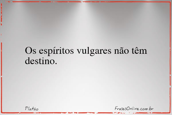 Frase de Platão