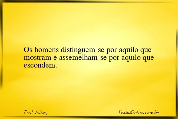 Frase de Paul Valéry