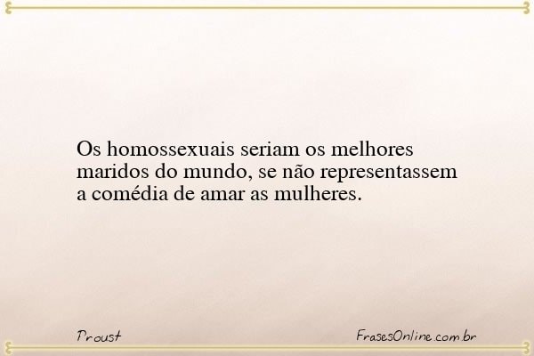 Frase de Proust